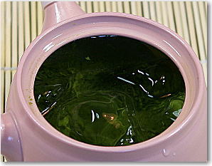 水出し緑茶・冷茶の作り方�C
