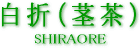 白折 茎茶